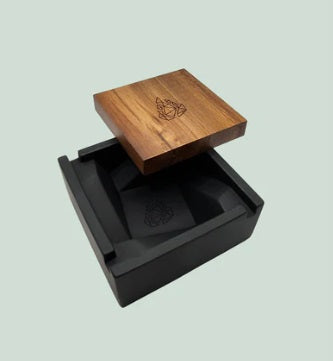 BRNT BRIQ ASH TRAY BLACK