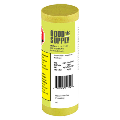 GOOD SUPPLY INZANE IN THE MEMBRANE (S) PRE-ROLL - 0.5G X 14