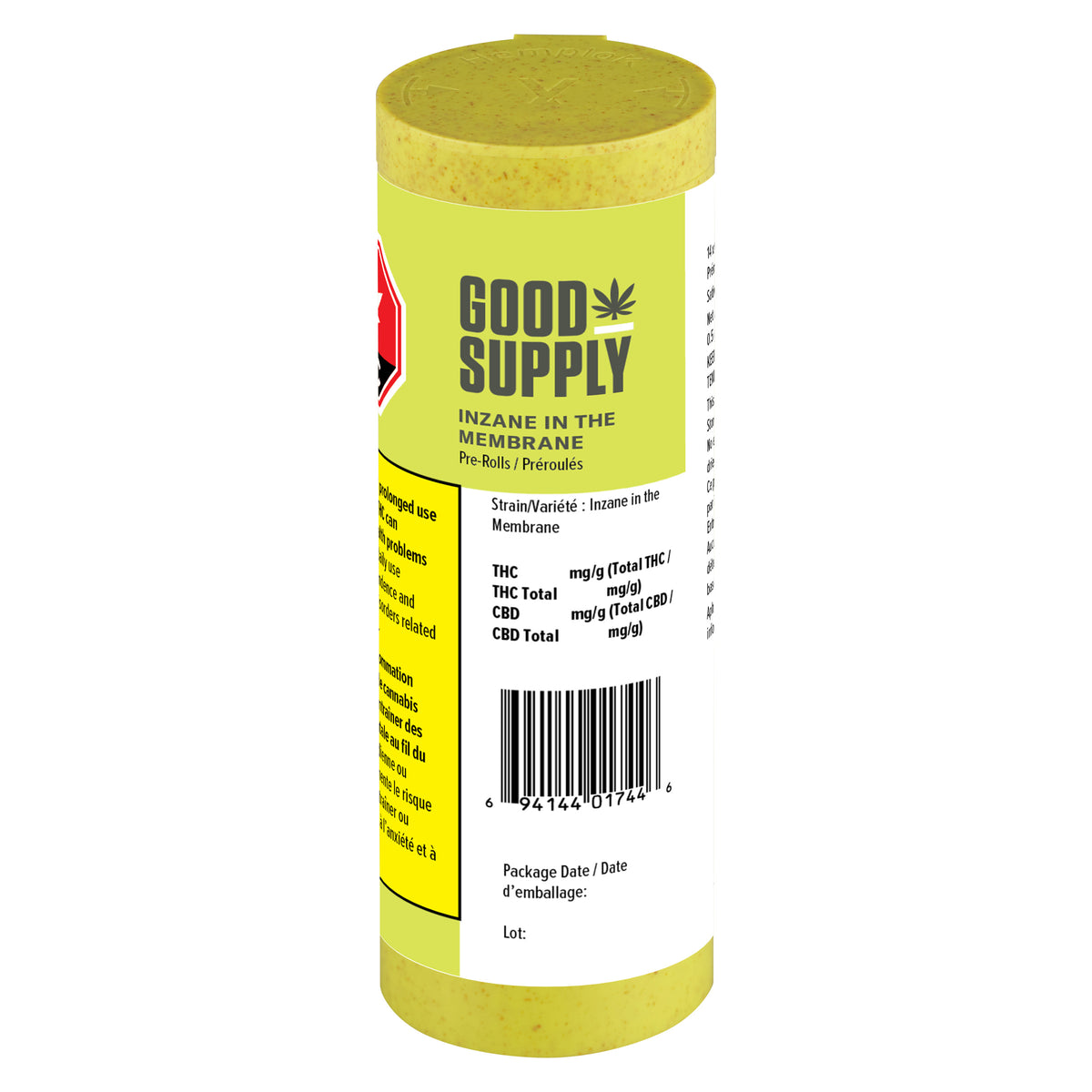 GOOD SUPPLY INZANE IN THE MEMBRANE (S) PRE-ROLL - 0.5G X 14