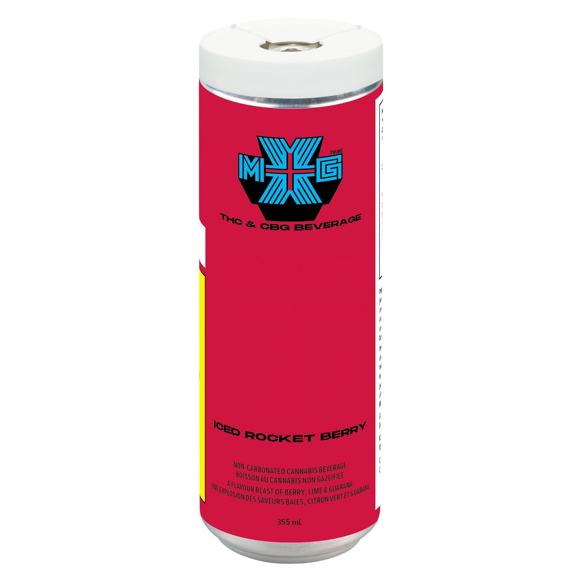 XMG+ ICED ROCKET BERRY (H) BEV - 10MG THC:CBG X 355ML