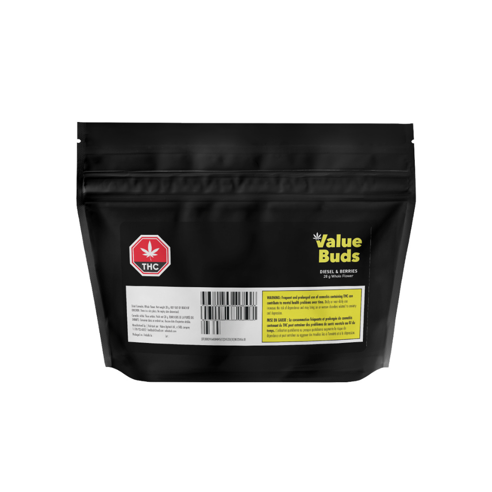 VALUE BUDS DIESEL & BERRIES (H) DRIED - 28G