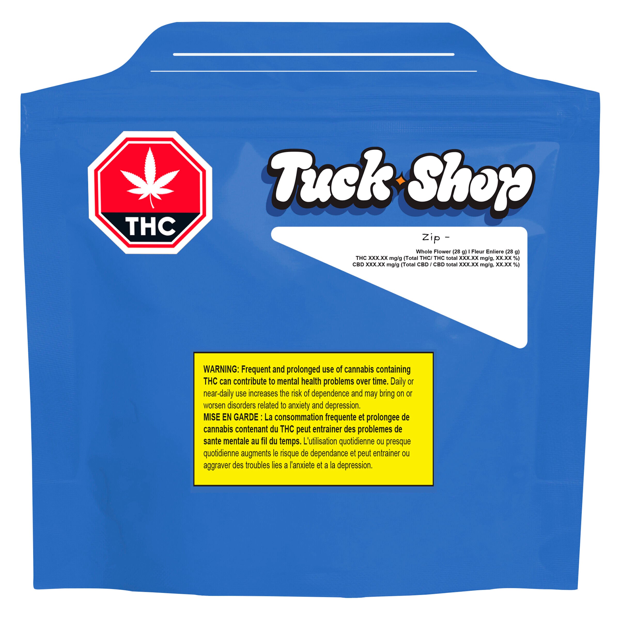 TUCK SHOP ZIP (H) DRIED - 28G