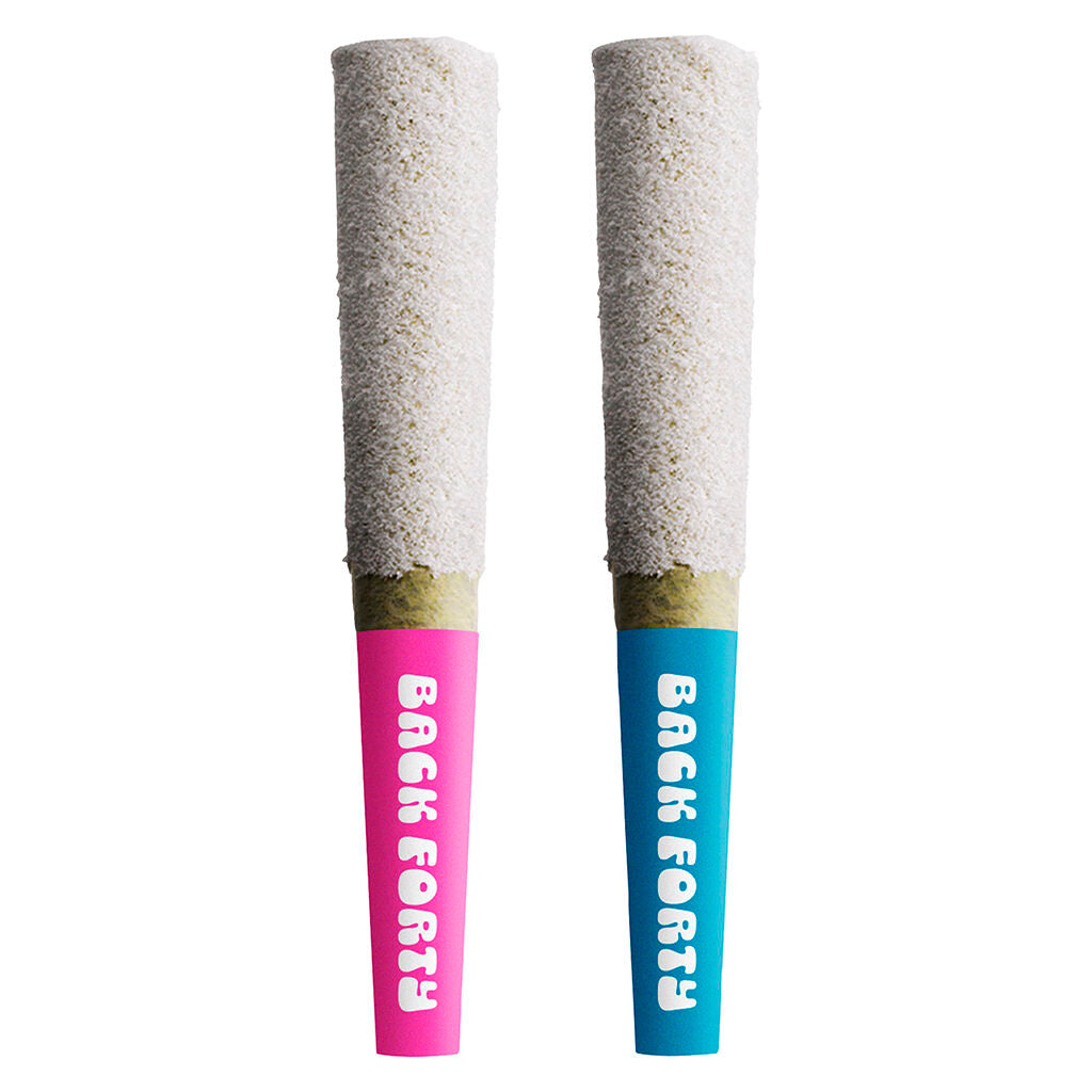 BACK FORTY FROSTED ICICLES (H) INF PRE-ROLL - 1G X 2