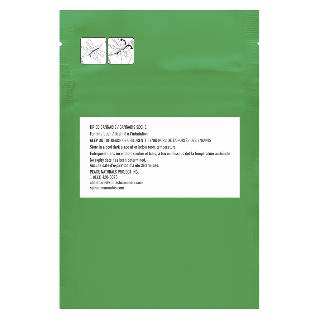 SPINACH GRINDZ CITRUS CRUSH (IND) MILLED - 7G