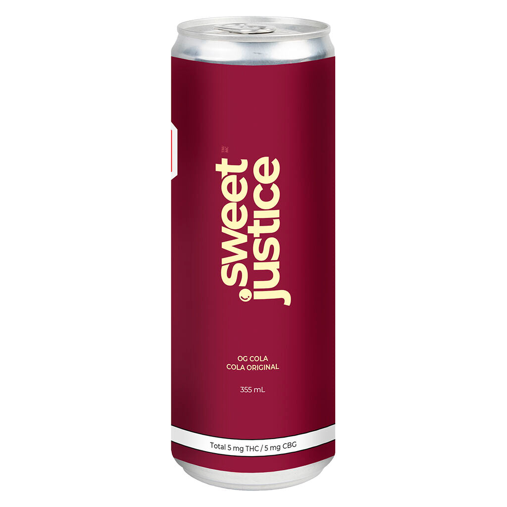 SWEET JUSTICE OG COLA (H) BEV - 5MG THC:CBG X 355ML