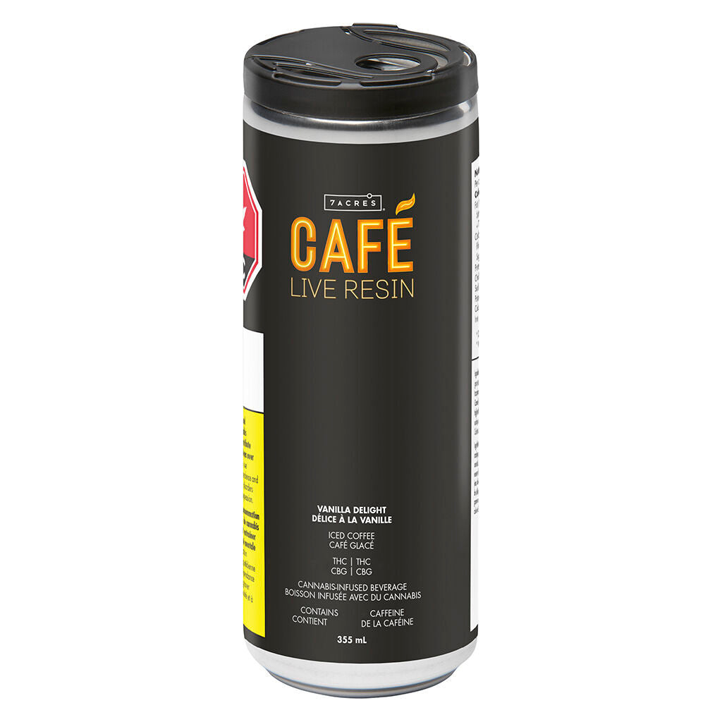 7ACRES CAFÉ VANILLA D LIVE RESIN (H) BEV - 10MG THC X 355ML