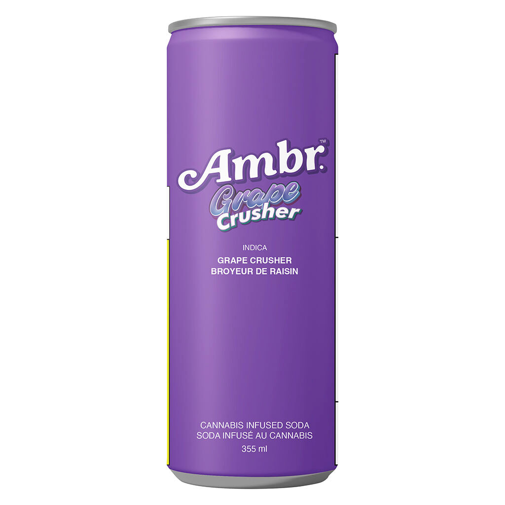 AMBR GRAPE CRUSHER (H) BEV - 10MG THC X 355ML