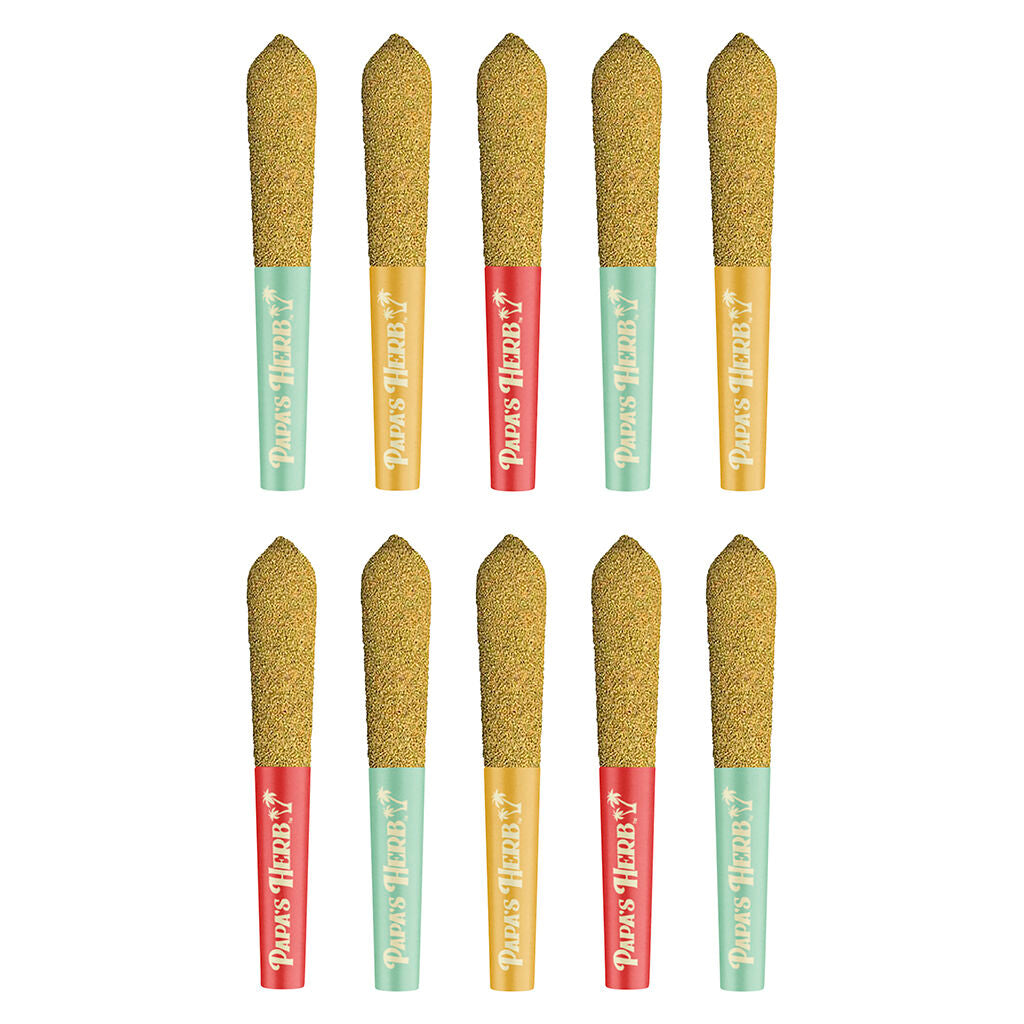 PAPAS HERB SMOKE THE STRAINBOW PK (H) INF PRE-ROLL 0.25GX10