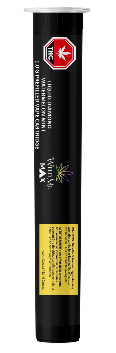 WEED ME MAX LIQUID DIAMOND WATERMELON MINT (H) 510 - 1G