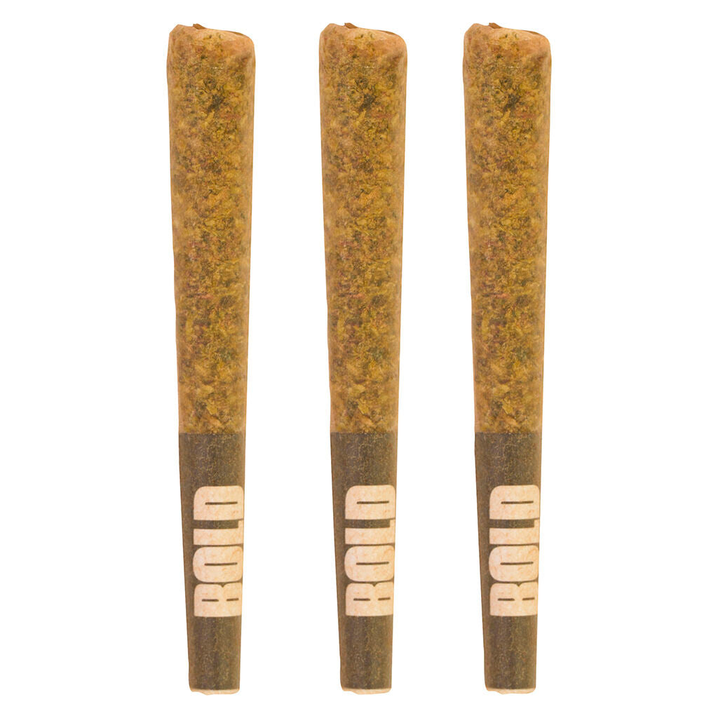 BOLD ORANGE CRUSH (S) PRE-ROLL - 0.5G X 3
