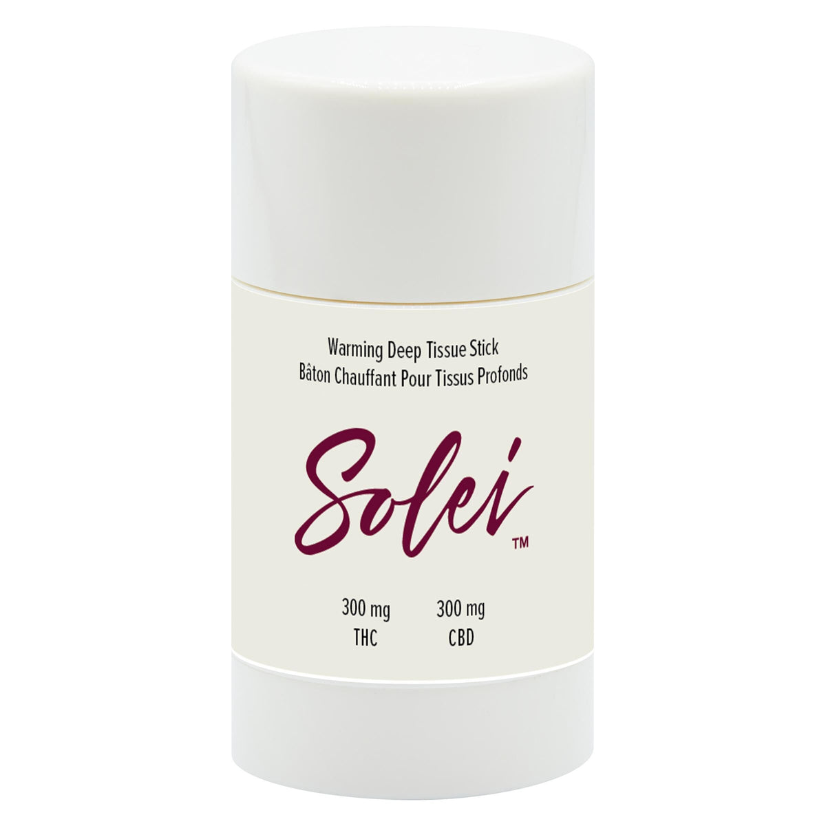 SOLEI XSTR DEEP TISSUE STICK (H) TOPICAL 500MG THC:CBD X30ML