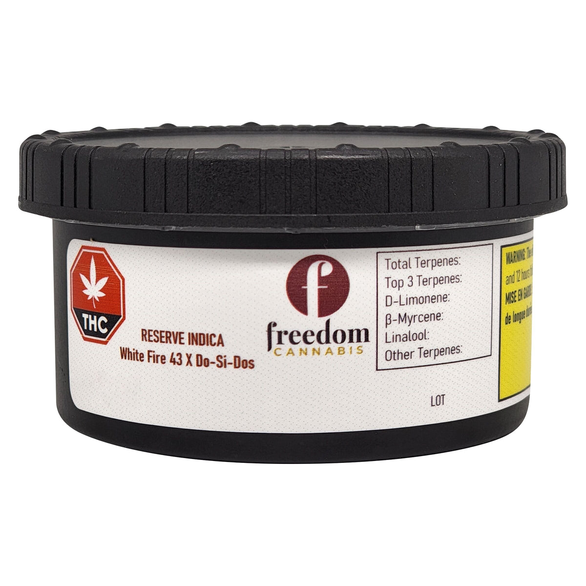 FREEDOM CANNABIS RESERVE INDICA (IND) DRIED - 7G