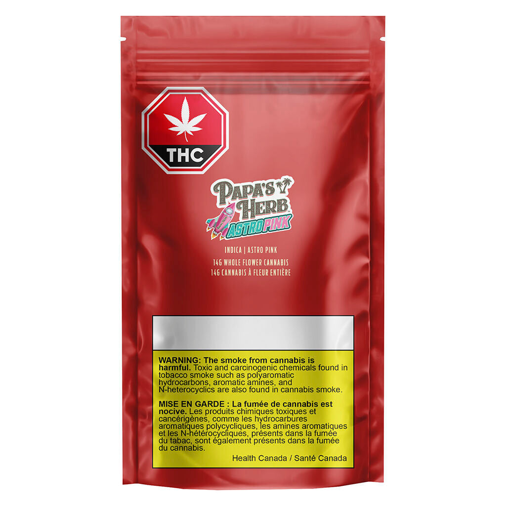 PAPAS HERB ASTRO PINK (H) DRIED - 14G