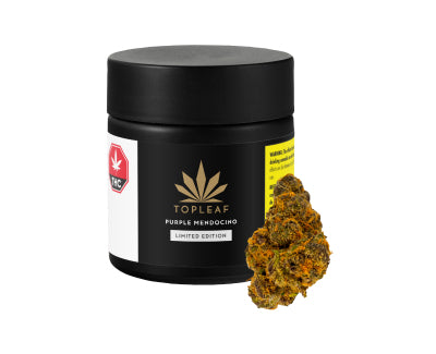 TOP LEAF PURPLE MENDOCINO (IND) DRIED - 7G