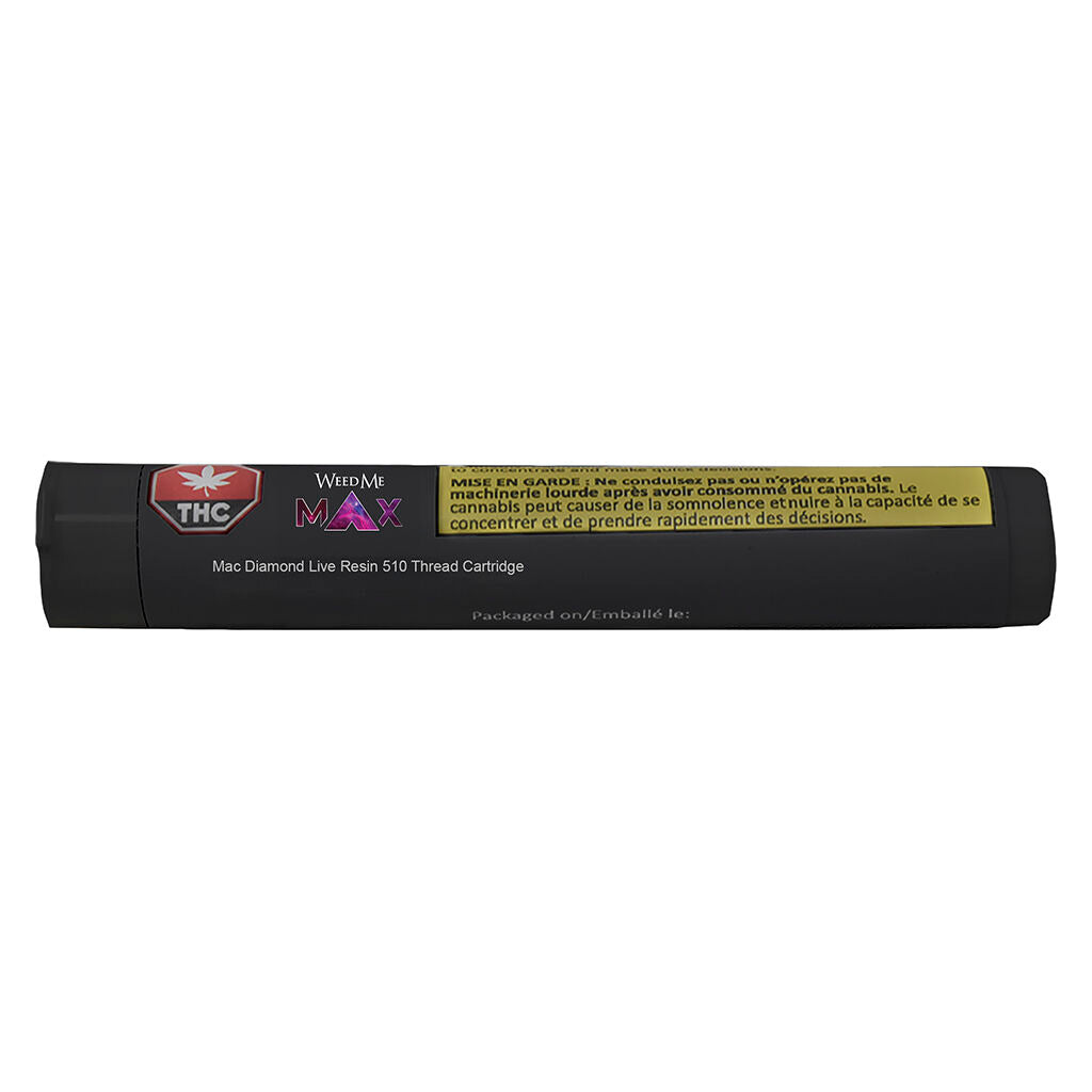WEED ME MAX GET UP LIVE RESIN (S) 510 - 1G
