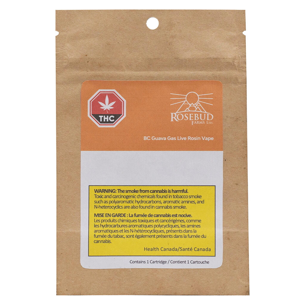 ROSEBUD BC GUAVA GAS LIVE ROSIN (IND) ROSIN - 1G