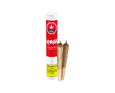 VERSUS BC PURPLE KUSH (IND) PRE-ROLL - 1G X 2