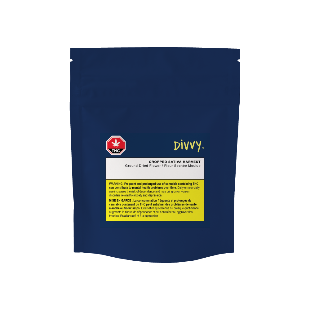 DIVVY CROPPED SATIVA HARVEST (S) MILLED - 7G