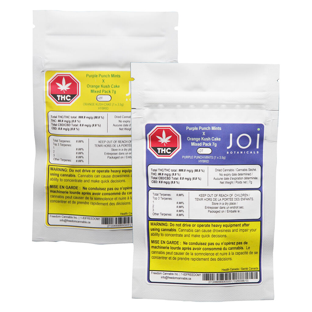 JOI BOTANICALS CALI KUSH CAKE (IND) DRIED - 7G