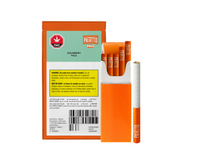 PALMETTO PALS GOLDBERRY (IND) PRE-ROLL - 0.4G X 10