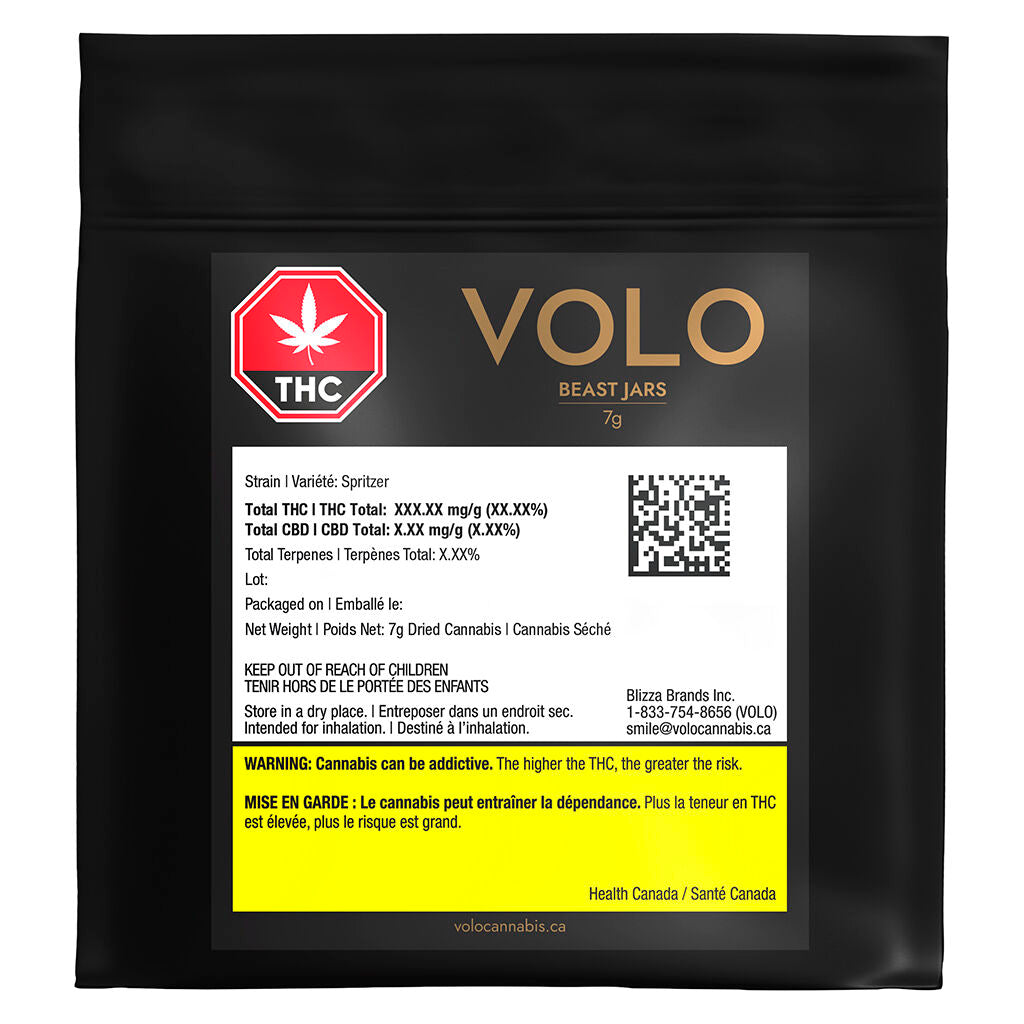 VOLO BEAST JARS (IND) DRIED - 7G