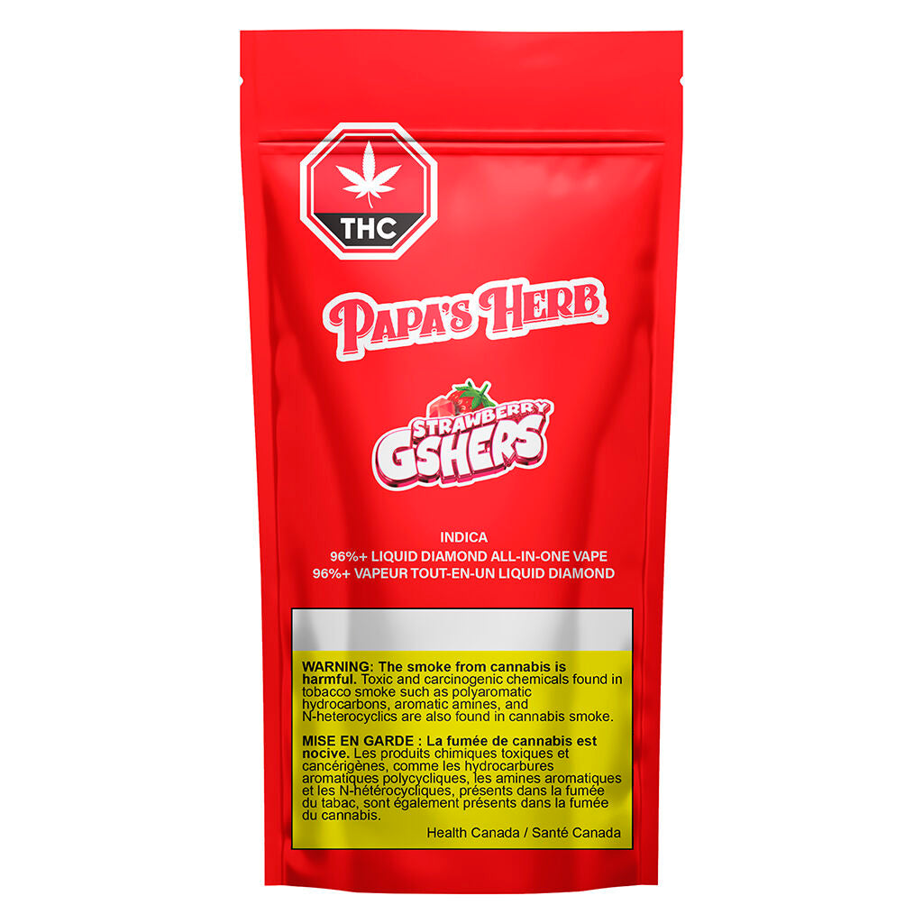PAPAS HERB STRAWBERRY GUSHERZ SAUCY DMND (IND) PEN - 0.95G