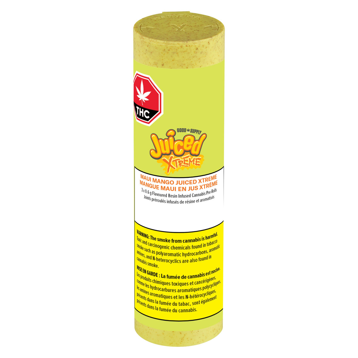 GOOD SUPPLY JUICED XTREME MAUI MANGO (S) INF PRE-ROLL 0.6GX3