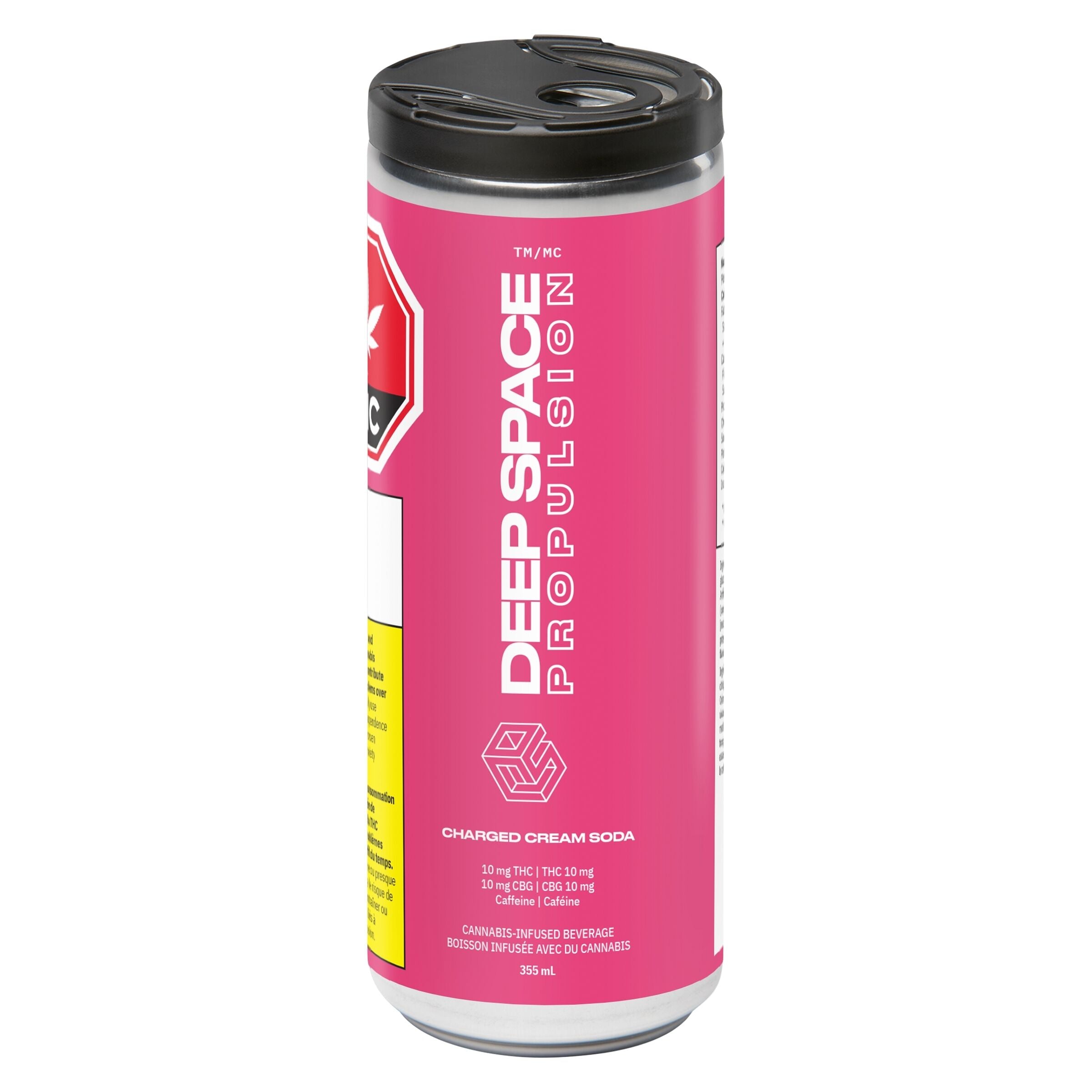 DEEP SPACE CREAM SODA CAF (H) BEV 10MG THC:10MG CBG X 355ML