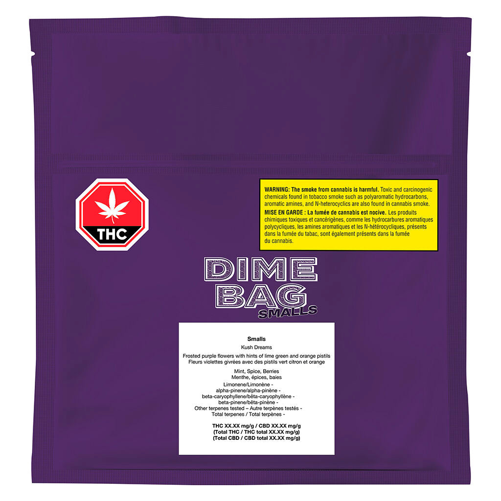 DIME BAG KUSH DREAMS (IND) DRIED - 28G