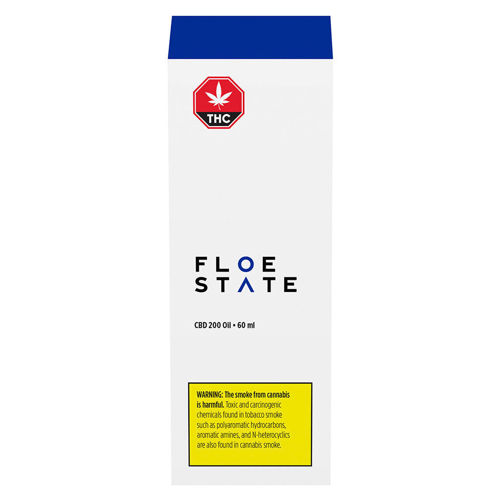 FLOE STATE CBD 200 (H) OIL - 200MG/ML X 60ML