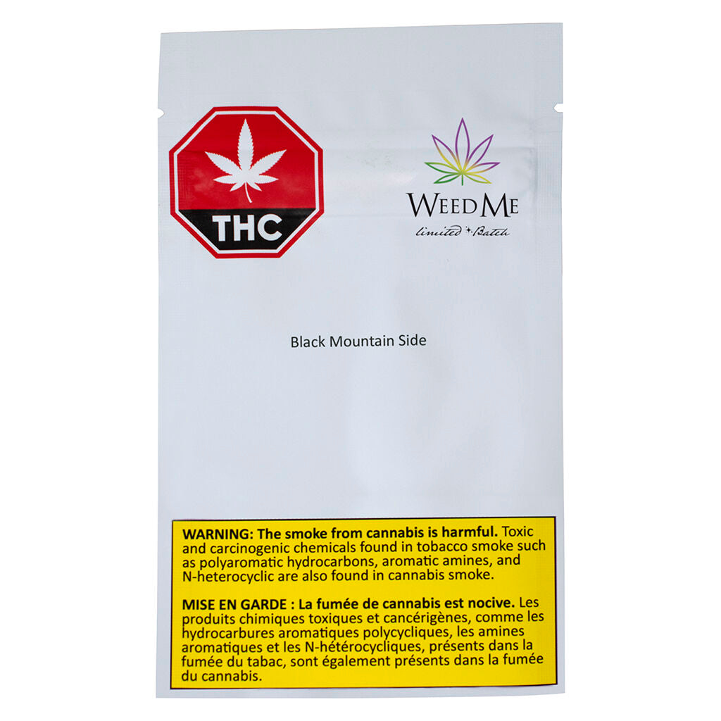 WEED ME LIMITED BATCH BLACK MOUNTAIN SIDE (S) DRIED - 28G