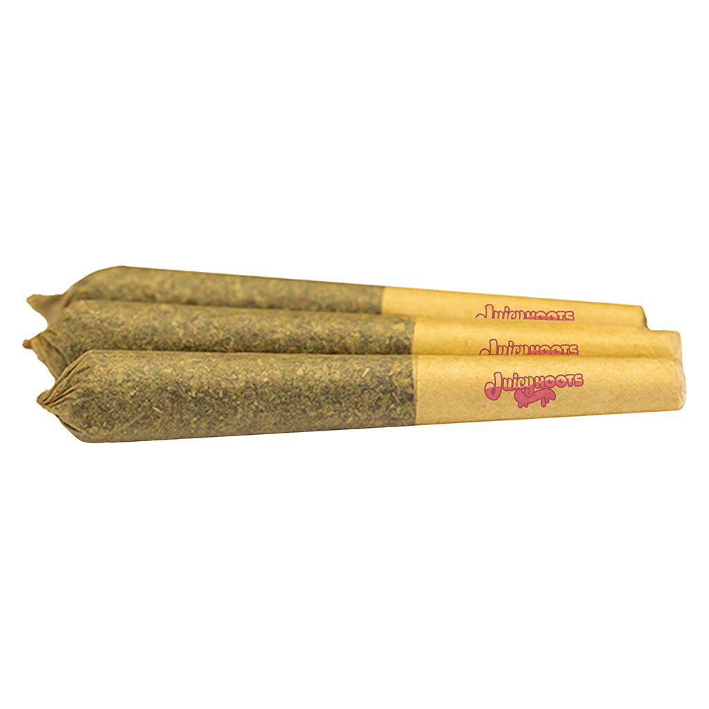 JUICY HOOTS FLIP DBL BLUE CHERRY (H) INF PRE-ROLL - 0.5G X 3