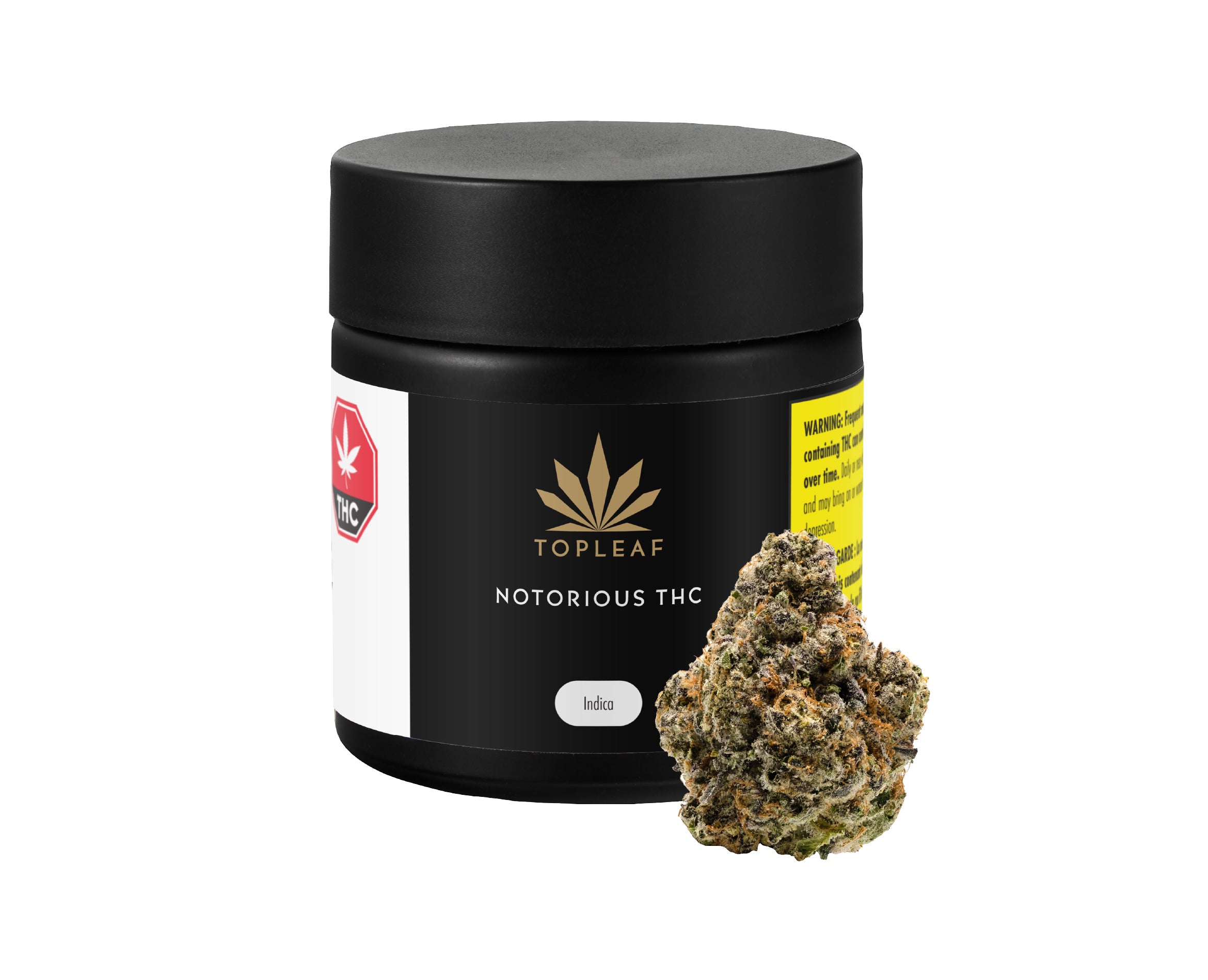 TOP LEAF NOTORIOUS THC (IND) DRIED - 3.5G