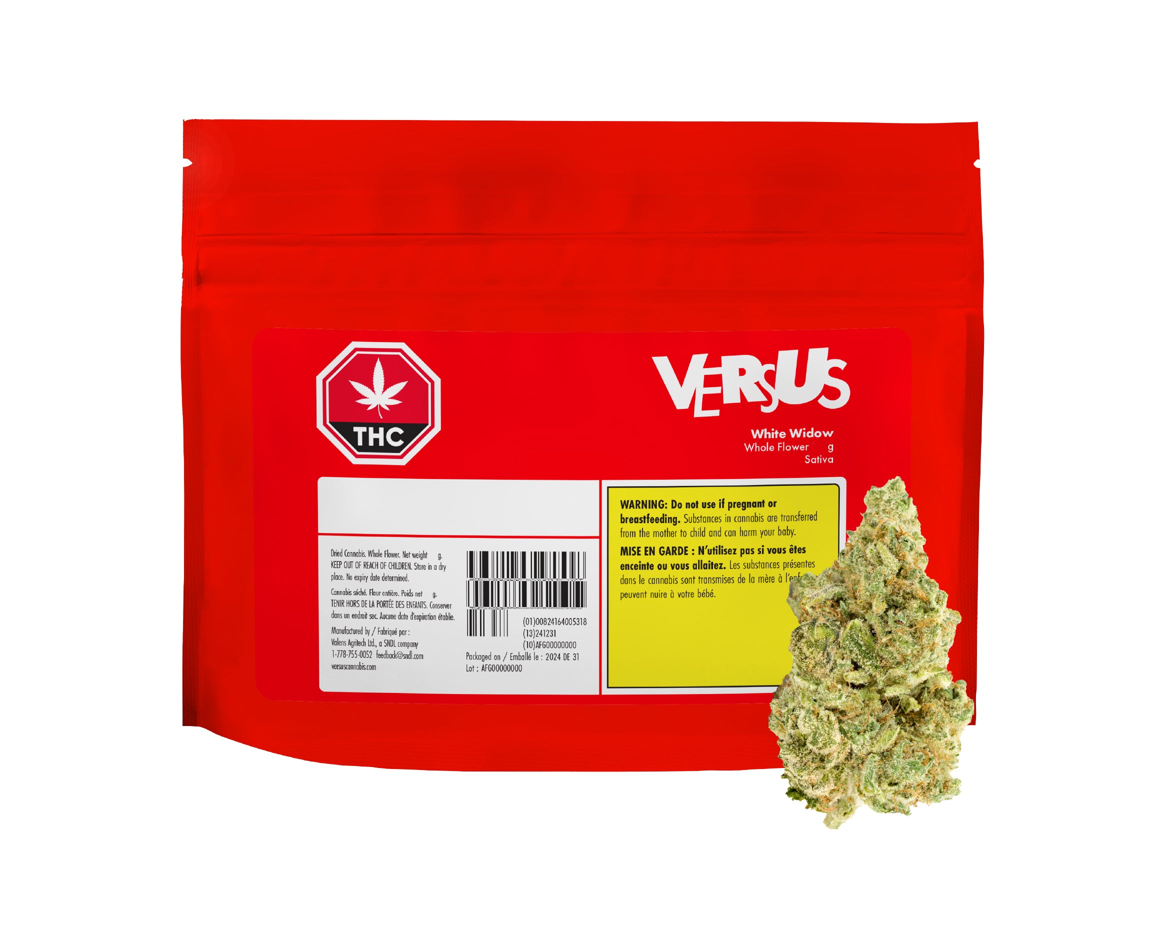 VERSUS WHITE WIDOW (S) DRIED - 28G