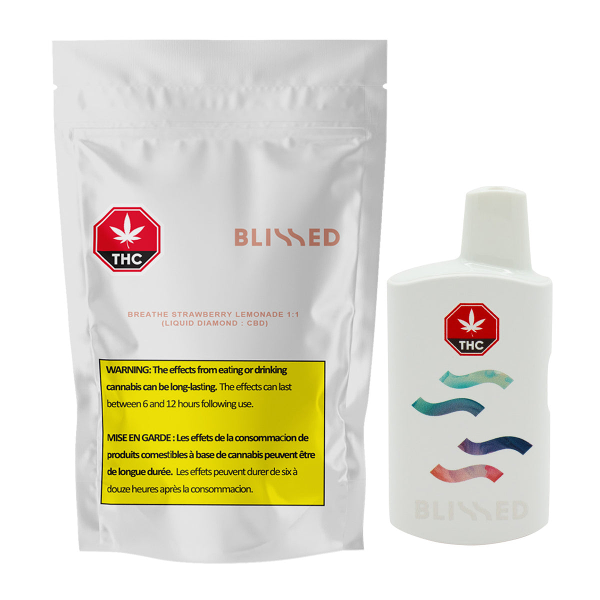BLISSED STRAWBERRY LEMONADE LIQ DMND CBD 1:1 (S) PEN - 1.8G