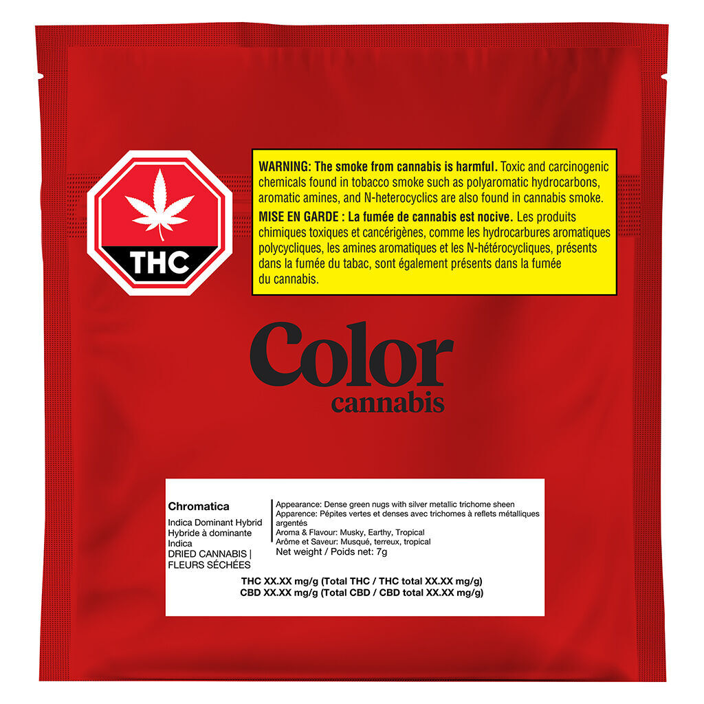 COLOR CANNABIS CHROMATICA (H) DRIED - 7G