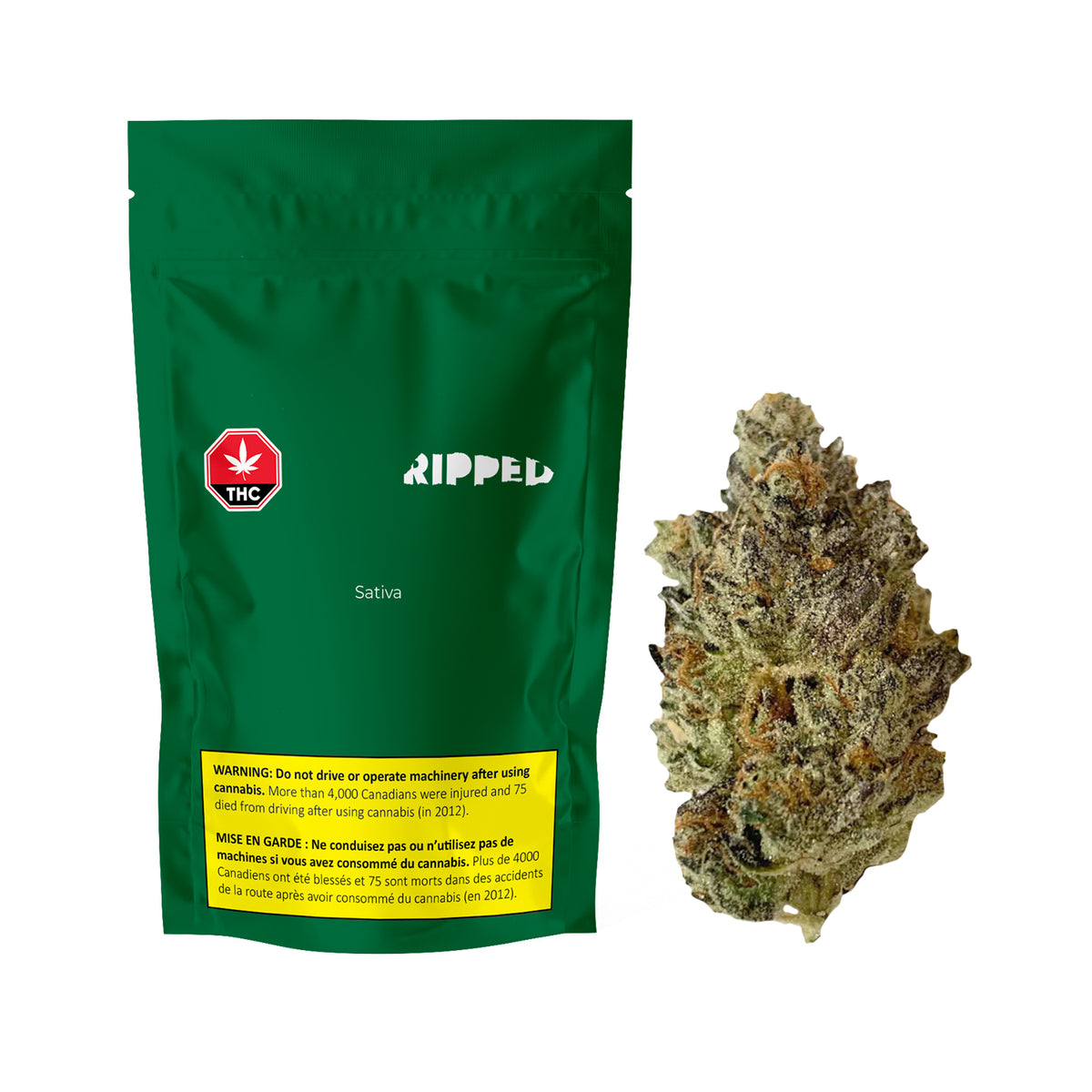RIPPED SATIVA BLEND (S) DRIED - 7G