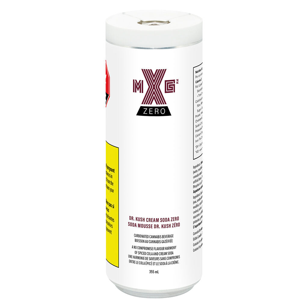 XMG ZERO DR KUSH CREAM SODA (H) BEV - 10MG THC - 355ML