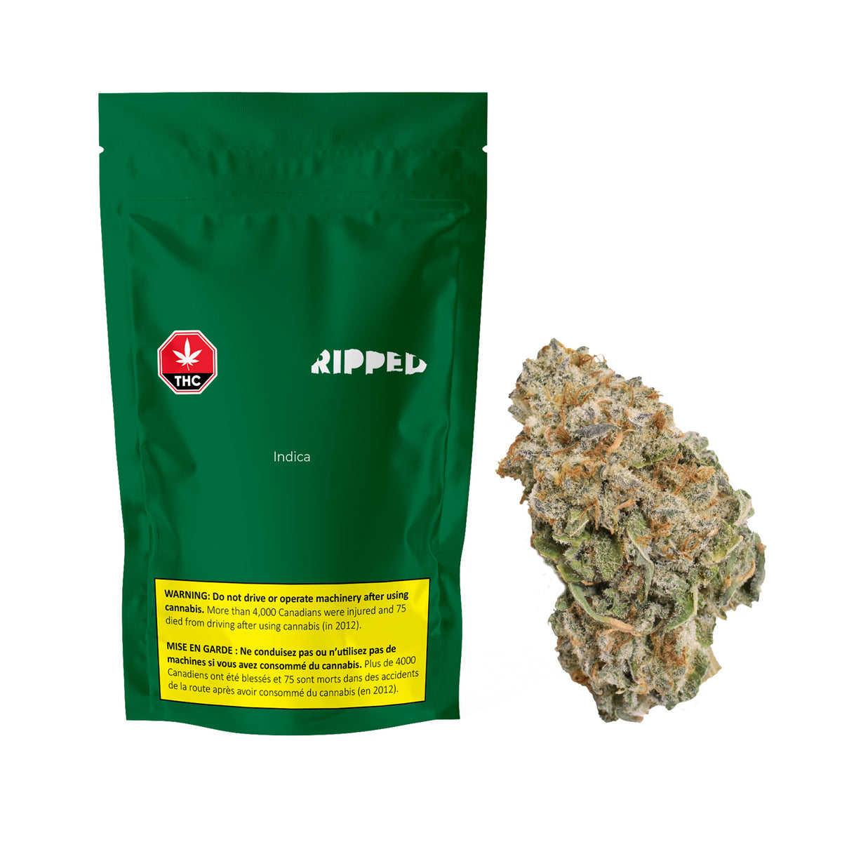 RIPPED INDICA BLEND (IND) DRIED - 3.5G