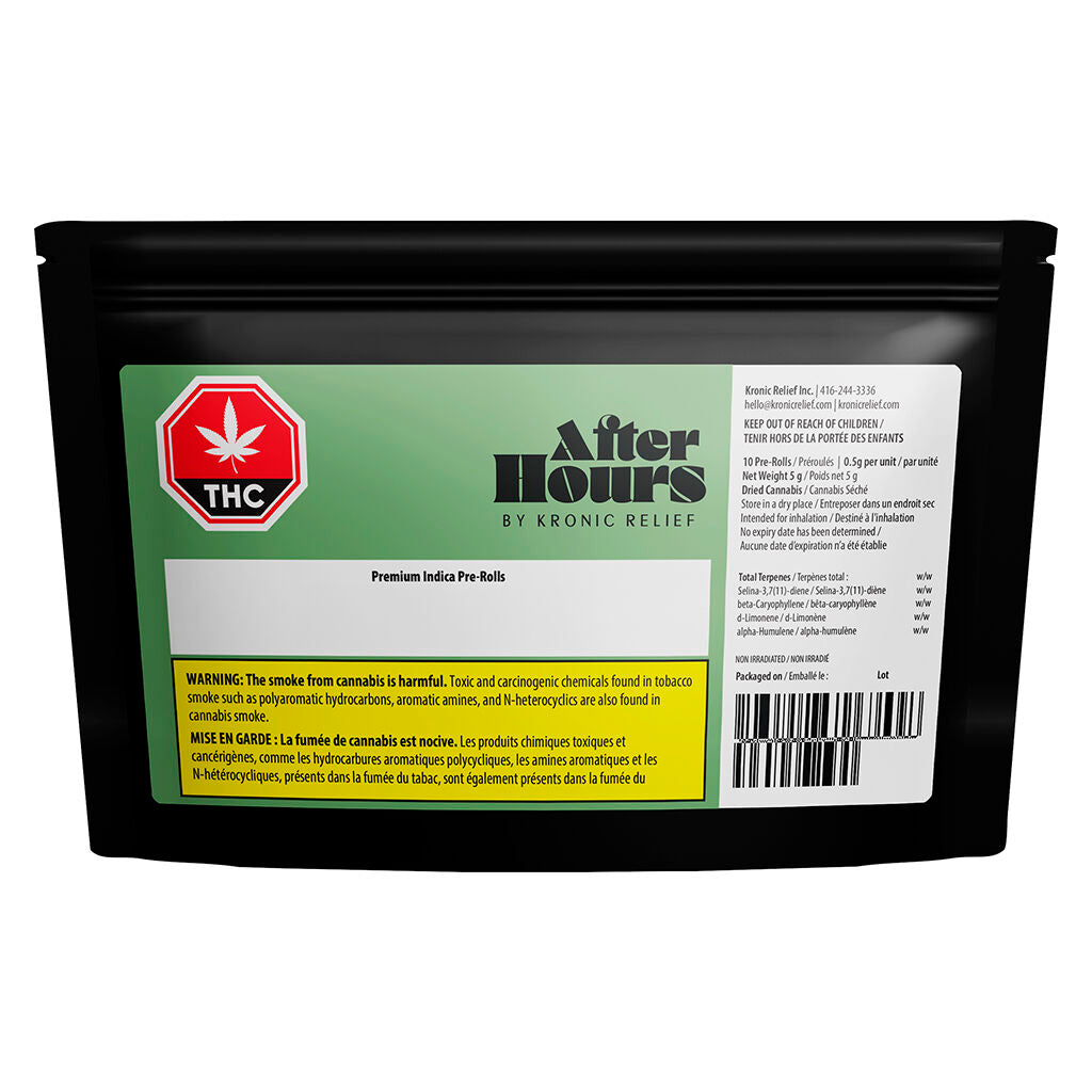 AFTER HOURS JAMAICAN FUNK (IND) PRE-ROLL - 0.5G X 10