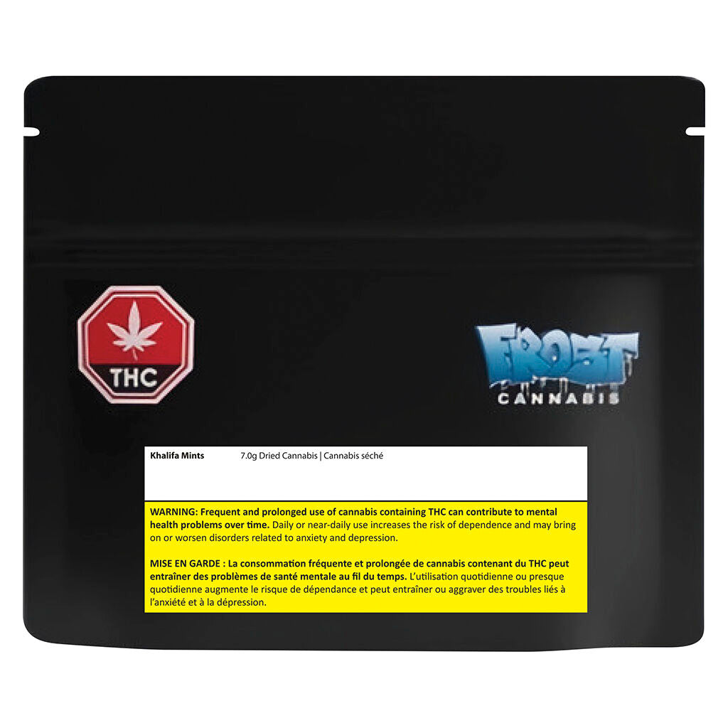 FROST CANNABIS KHALIFA MINTS (IND) DRIED - 7G