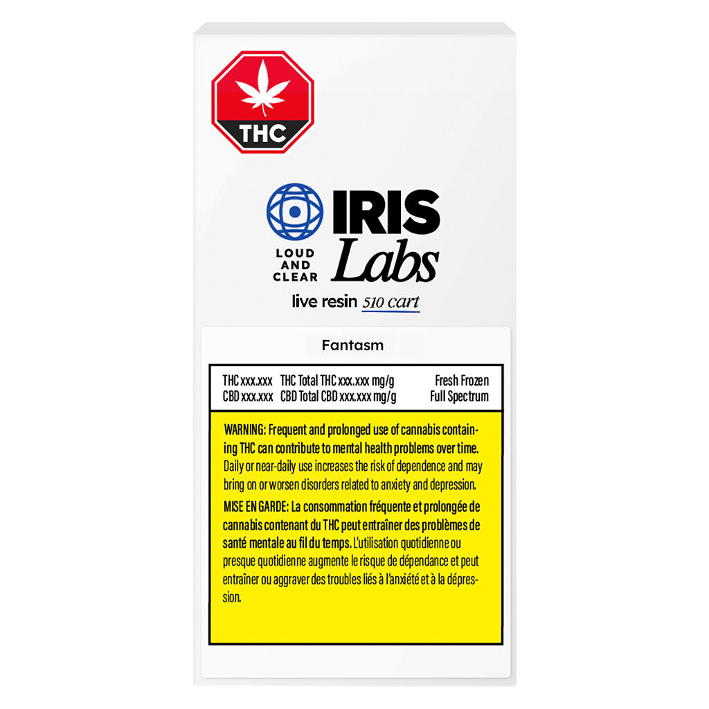 IRIS LABS FANTASM LIVE RESIN (IND) 510 - 1G