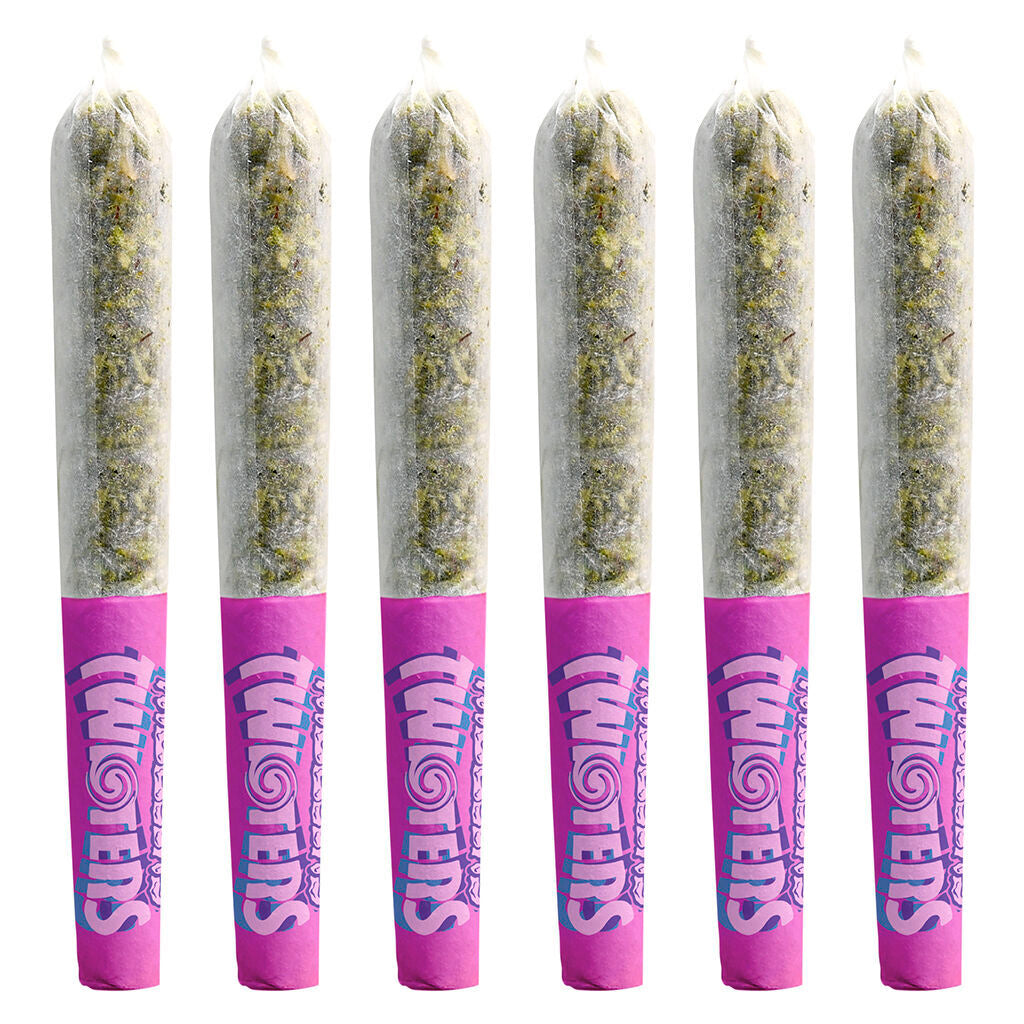RIZZLERS TWISTERS PINK PINEAPPLE (S) INF PRE-ROLL - 0.5G X 6