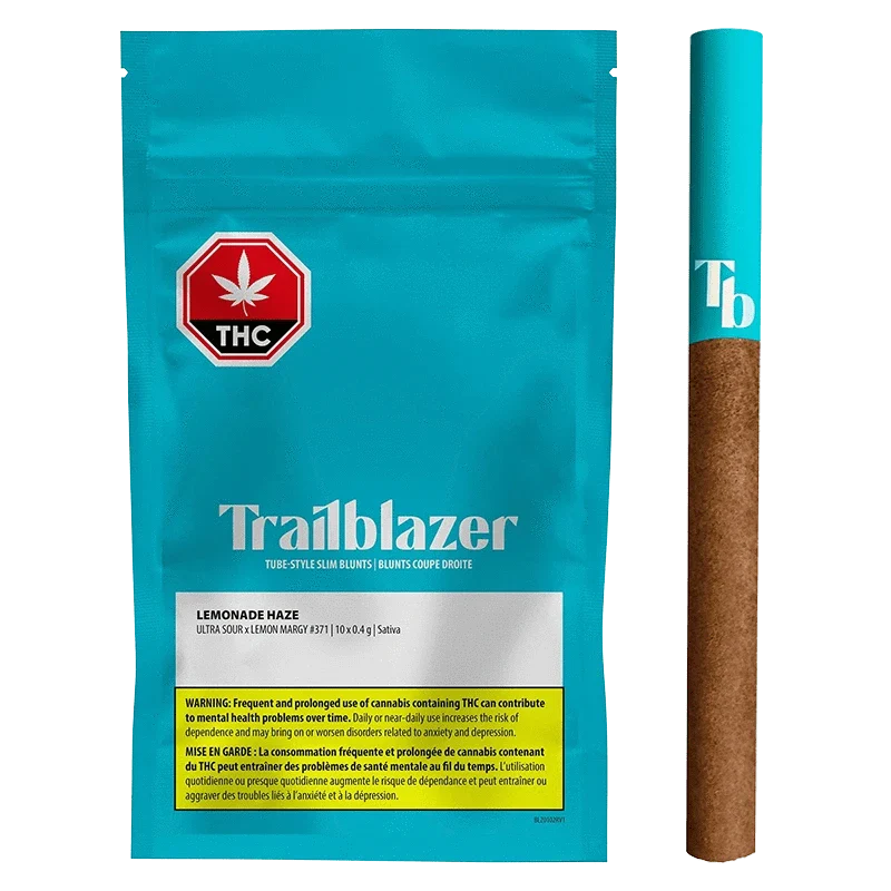 TRAILBLAZER TUBESLIM LEMONADE HAZE BLNT (S) PRE-ROLL 0.4GX10