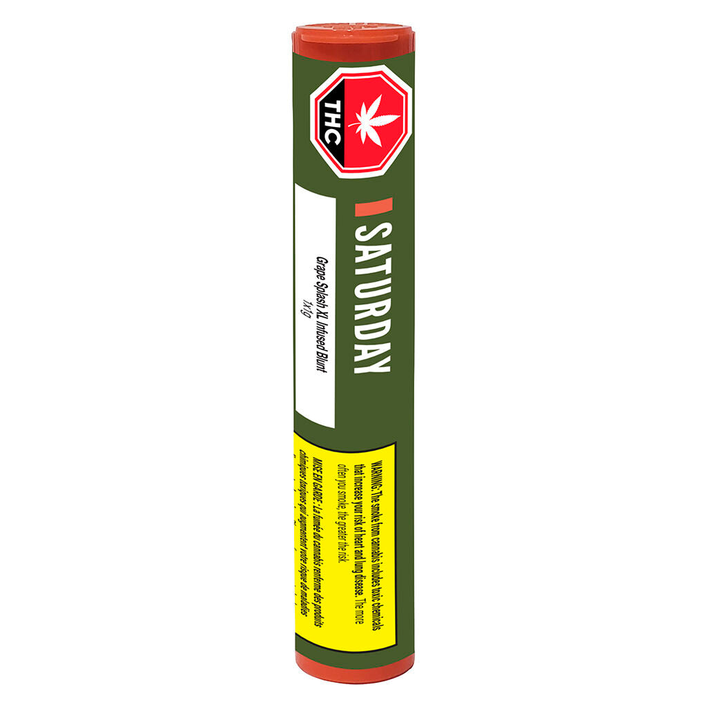 SATURDAY XL BLUNT GRAPE SPLASH (IND) INF PRE-ROLL - 1G X 1
