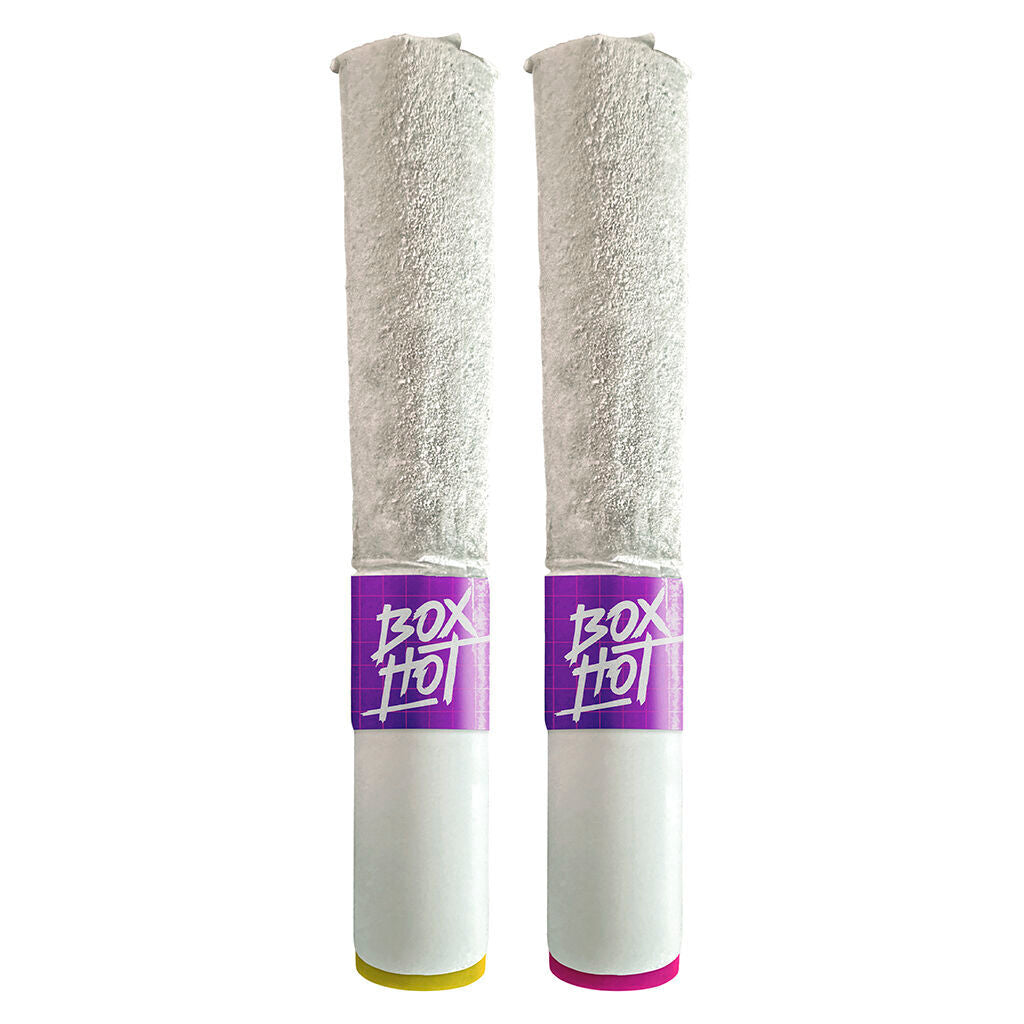BOXHOT ALIEN OG & PEACH OG (H) INF PRE-ROLL - 1G X 2