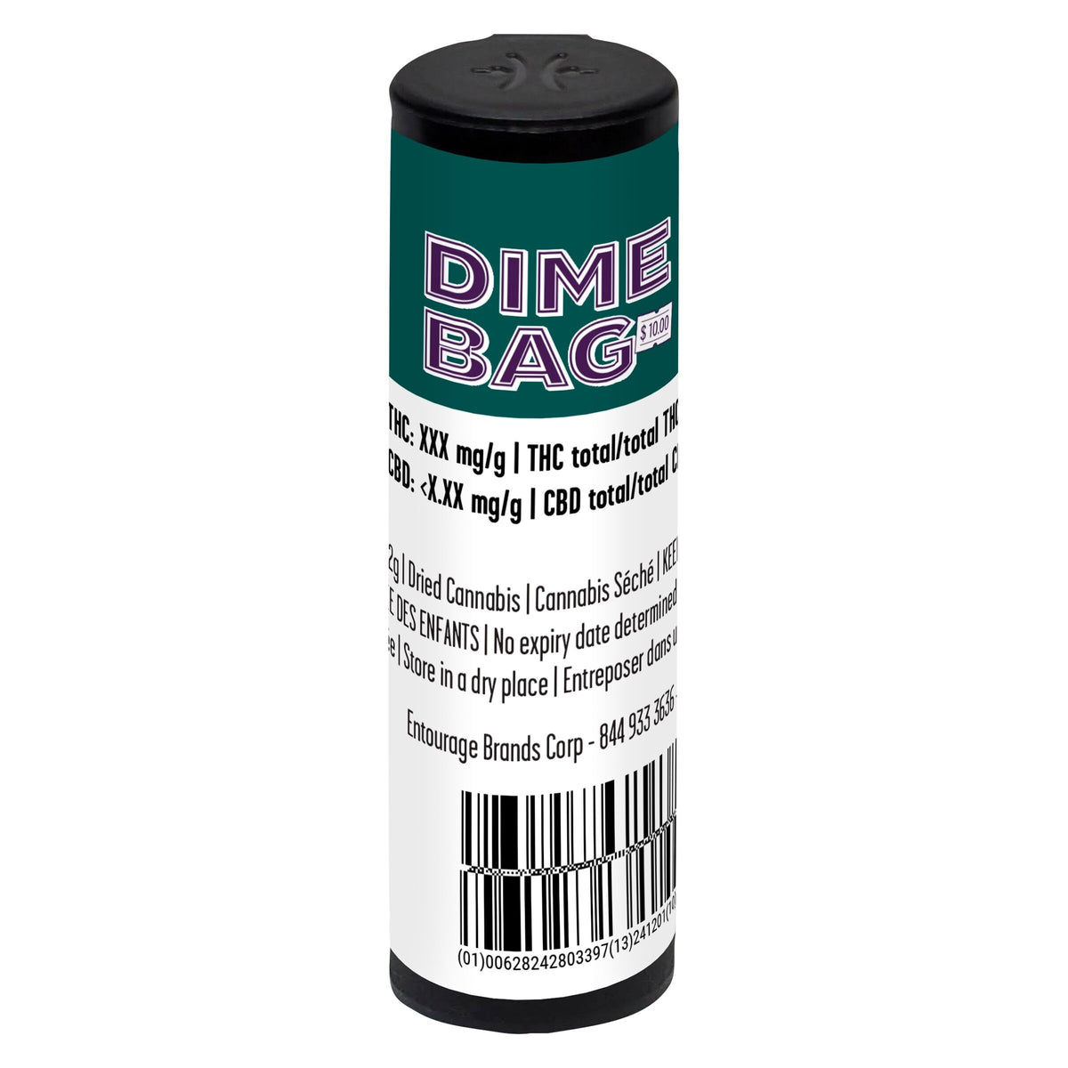 DIME BAG PACK N PUFF DIESEL (IND) MILLED - 2G