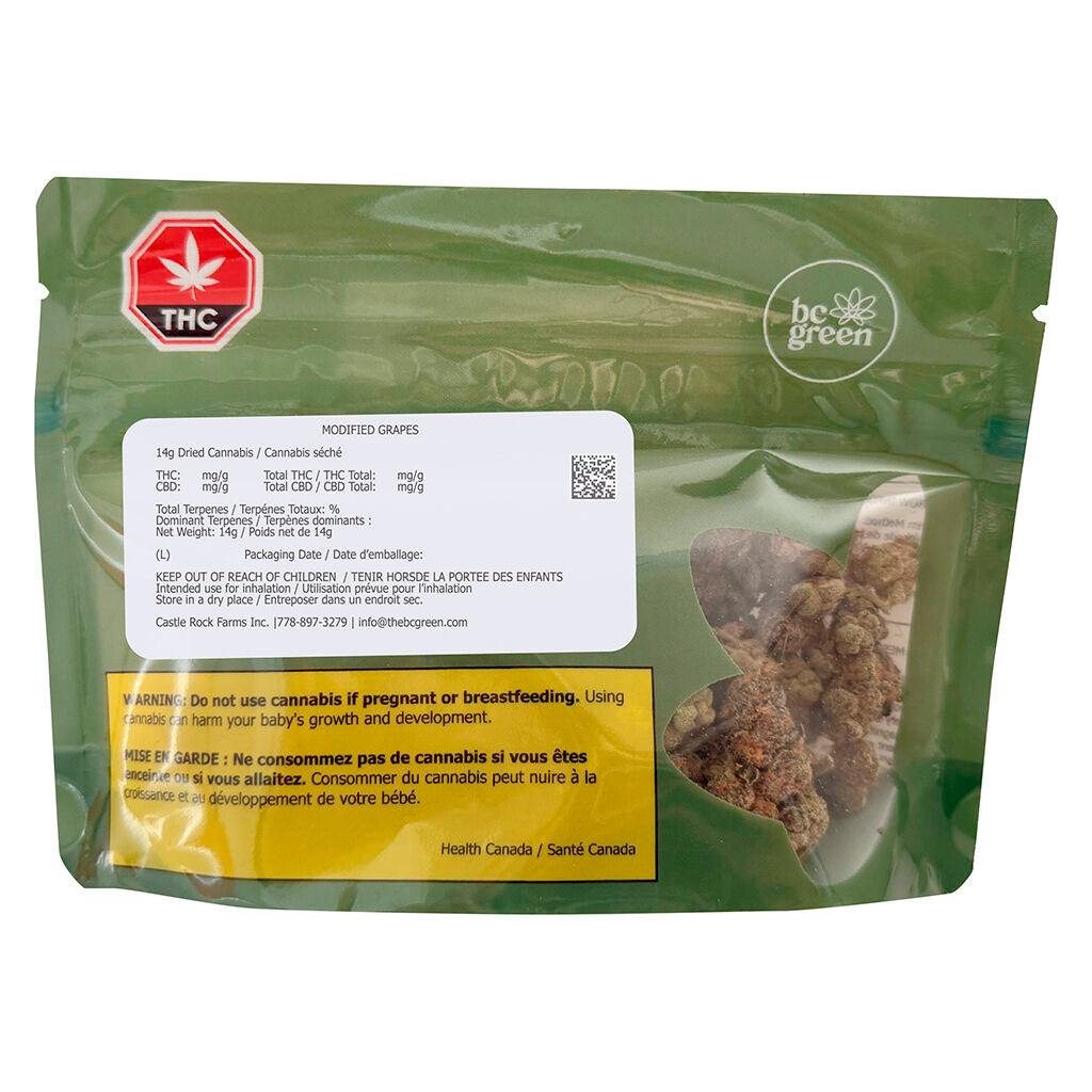 BONUS BUD MODIFIED GRAPES (IND) DRIED - 28G