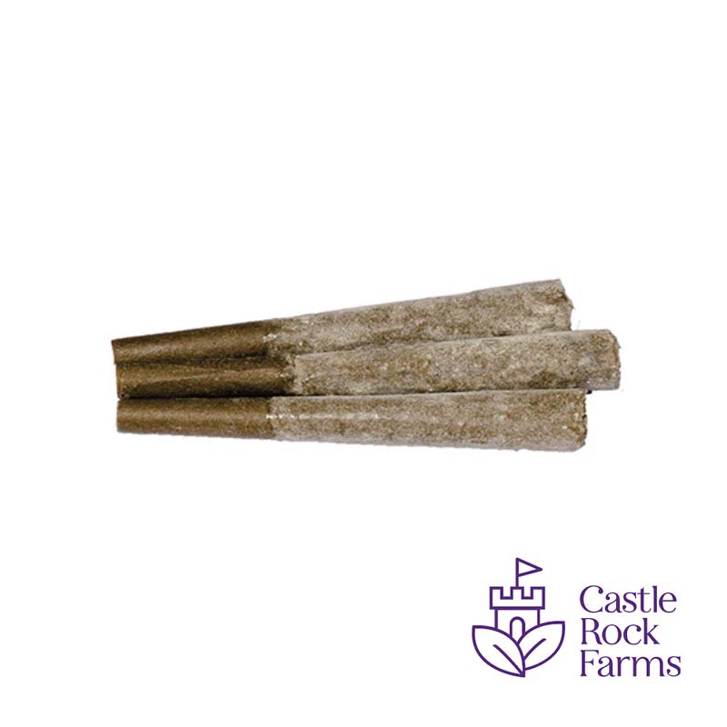 CASTLE ROCK FARMS GOLD DROPS (H) INF PRE-ROLL 0.5G X 3
