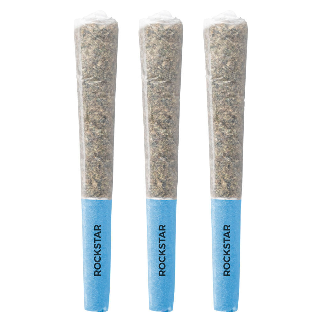 PISTOL AND PARIS ROCKSTAR (IND) PRE-ROLL - 0.5G X 3